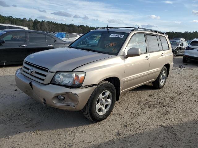 TOYOTA HIGHLANDER 2007 with VIN JTEDD21A470161854 - Photo from auction