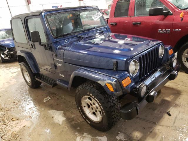 Photo 4 from auction – 2002 JEEP WRANGLER / with VIN 1J4FA49S42P710090