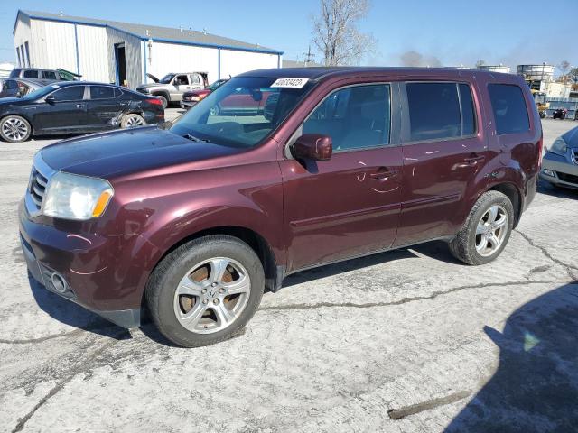 HONDA PILOT EXL 2014 with VIN 5FNYF4H57EB052307 - Photo from auction