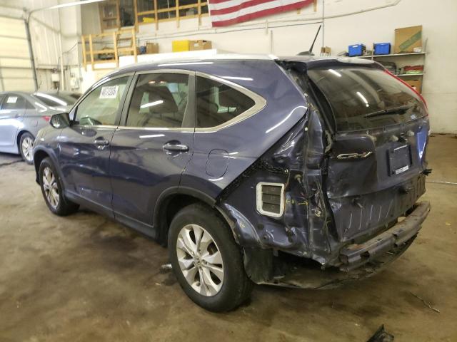 Photo 2 from auction – 2013 HONDA CR-V EXL with VIN 2HKRM4H79DH692014