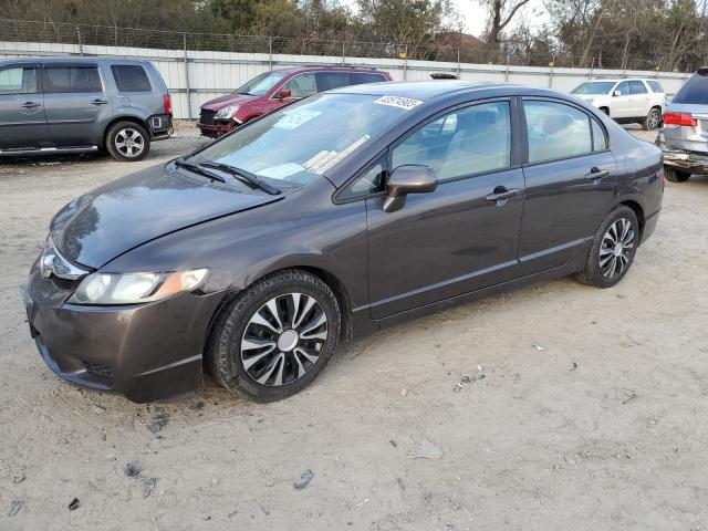 HONDA CIVIC LX 2010 with VIN 2HGFA1F50AH582292 - Photo from auction