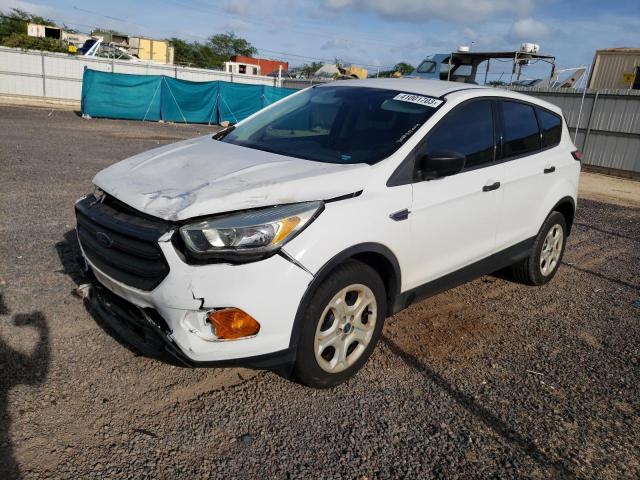 FORD ESCAPE S 2017 with VIN 1FMCU0F78HUD60588 - Photo from auction