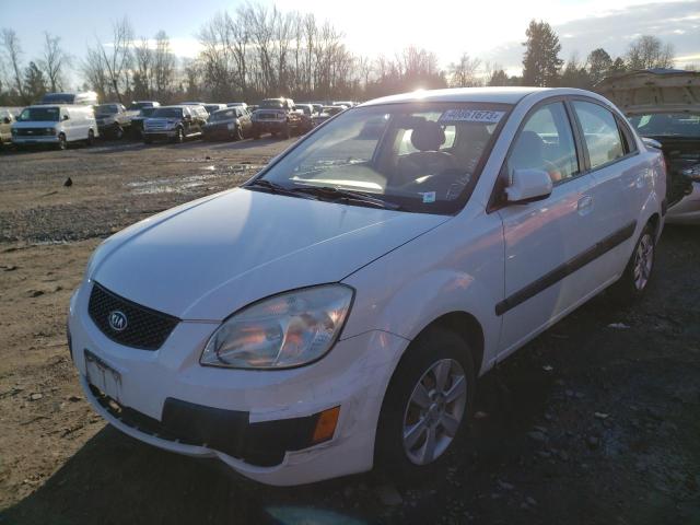 KIA RIO BASE 2007 with VIN KNADE123776266815 - Photo from auction