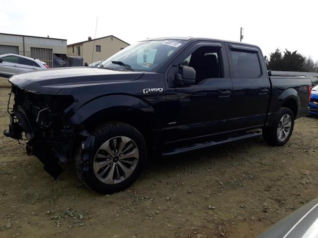 FORD F150 SUPER 2017 with VIN 1FTEW1EP1HFA56120 - Photo from auction
