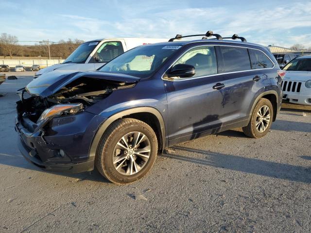 TOYOTA HIGHLANDER 2016 with VIN 5TDJKRFHXGS287693 - Photo from auction