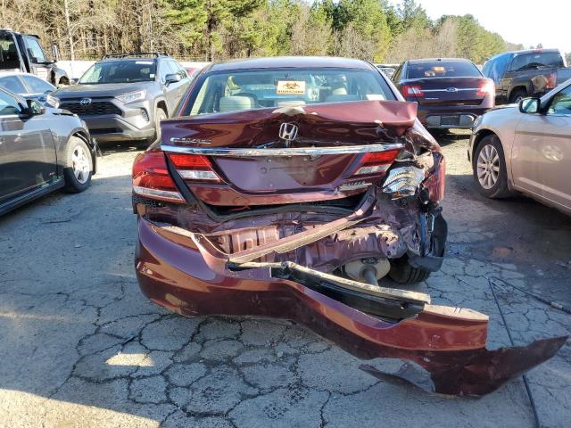 Photo 6 from auction – 2014 HONDA CIVIC LX with VIN 19XFB2F55EE041760