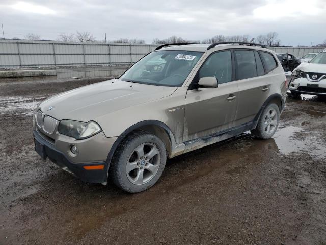 Photo 1 from auction – 2008 BMW X3 3.0SI with VIN WBXPC93478WJ06921