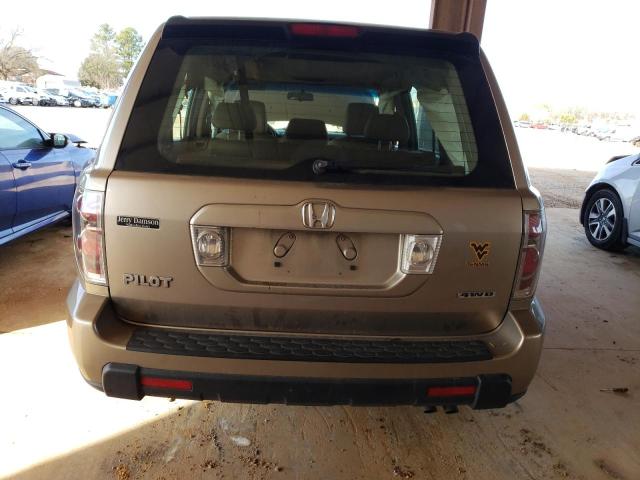 Photo 6 from auction – 2007 HONDA PILOT LX with VIN 5FNYF18147B022938