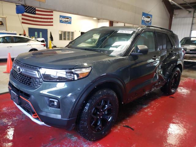 FORD EXPLORER T 2021 with VIN 1FMSK8JH4MGC36892 - Photo from auction