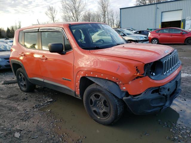 Photo 4 from auction – 2016 JEEP RENEGADE S with VIN ZACCJBAT0GPD47086