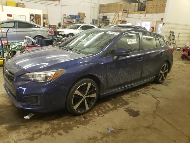 SUBARU IMPREZA SP 2017 with VIN 4S3GTAM60H3708978 - Photo from auction