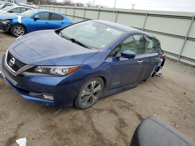 NISSAN LEAF S 2018 with VIN 1N4AZ1CP7JC305493 - Photo from auction