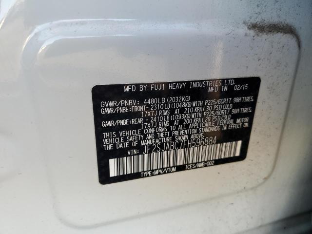 Photo 14 from auction – 2015 SUBARU FORESTER 2 with VIN JF2SJABC7FH596884