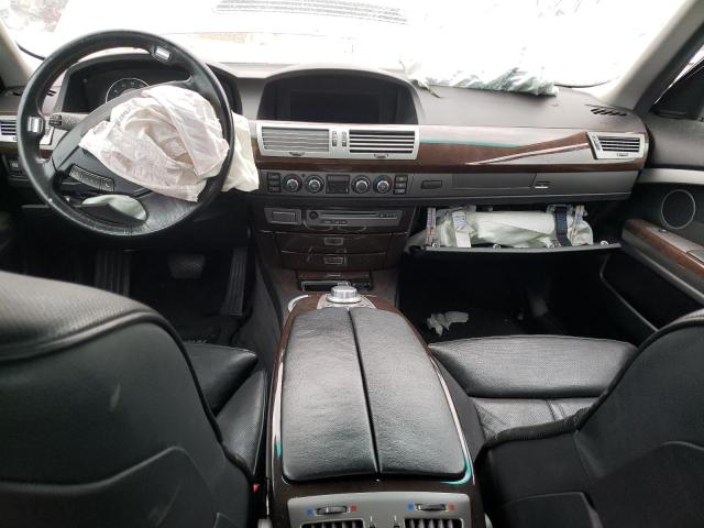 Photo 8 from auction – 2007 BMW 750 with VIN WBAHN83557DT76333
