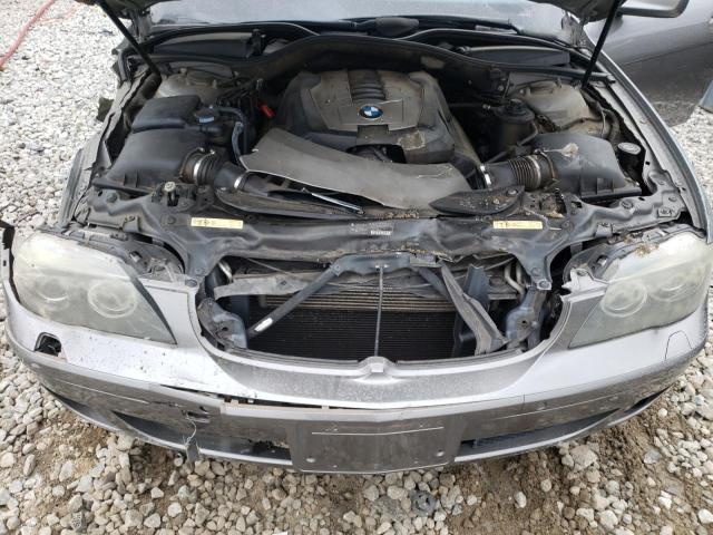 Photo 11 from auction – 2007 BMW 750 with VIN WBAHN83557DT76333