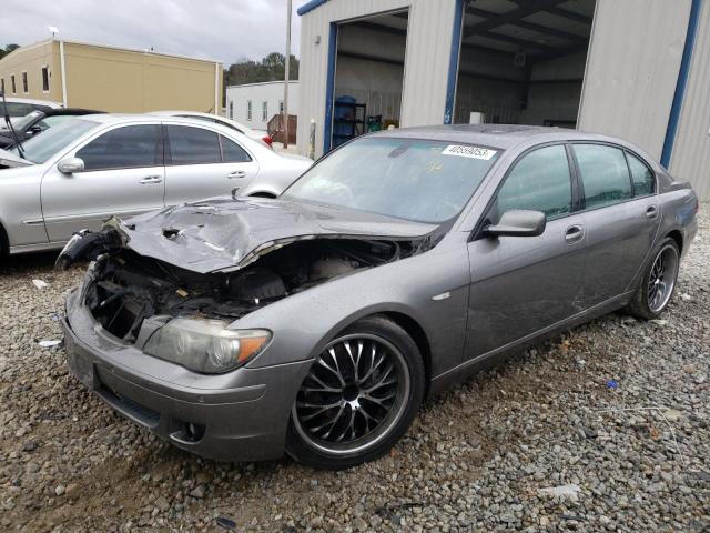 BMW 750 2007 with VIN WBAHN83557DT76333 - Photo from auction