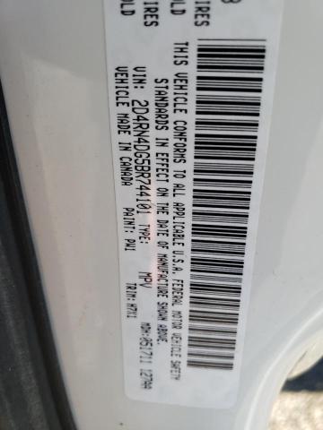 Photo 14 from auction – 2011 DODGE GRAND CARA with VIN 2D4RN4DG5BR744101