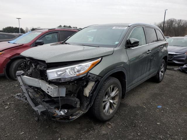 TOYOTA HIGHLANDER 2015 z numerem VIN 5TDJKRFH6FS219695 - Zdjęcie z aukcji