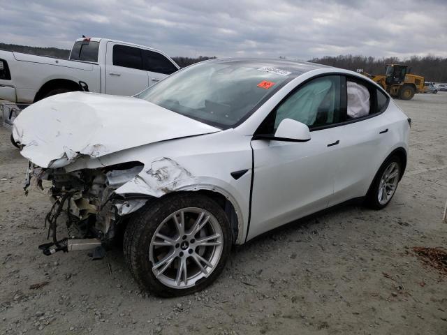 TESLA MODEL Y 2020 with VIN 5YJYGDEE8LF048166 - Photo from auction