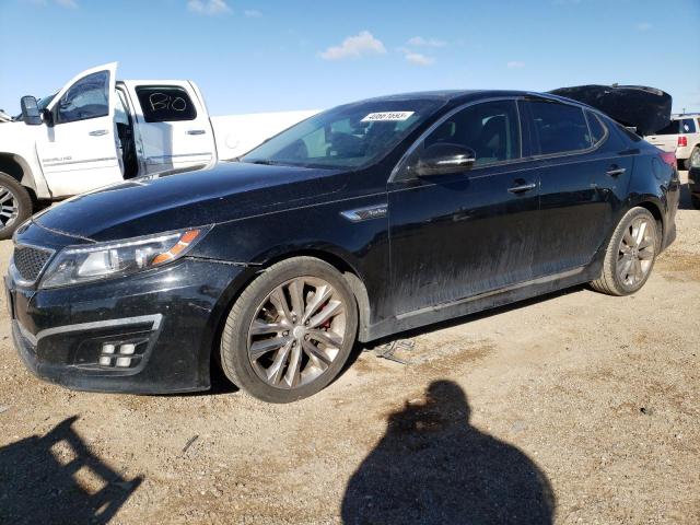 KIA OPTIMA SX 2015 with VIN 5XXGR4A60FG517613 - Photo from auction