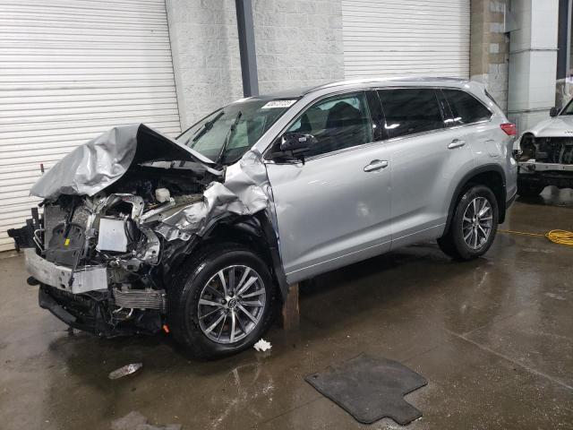 TOYOTA HIGHLANDER 2018 with VIN 5TDJZRFH9JS554941 - Photo from auction