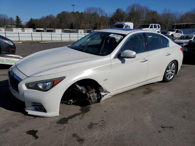 INFINITI Q50 BASE 2016 with VIN JN1CV7AR3GM251007 - Photo from auction