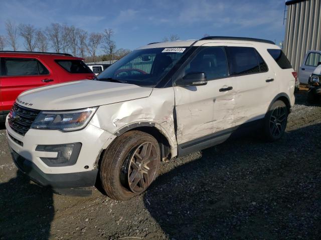 FORD EXPLORER S 2016 with VIN 1FM5K8GT7GGA01013 - Photo from auction