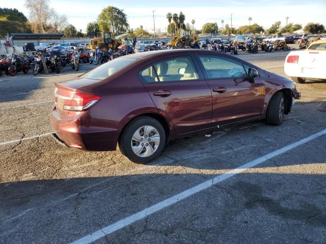 Photo 3 from auction – 2013 HONDA CIVIC LX with VIN 19XFB2F51DE204239