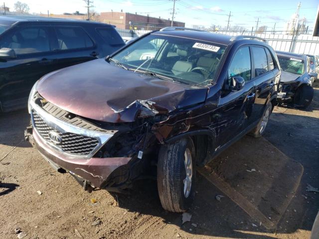 KIA SORENTO BA 2012 with VIN 5XYKTDA27CG244878 - Photo from auction