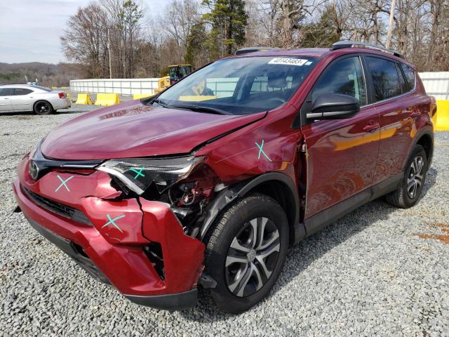 TOYOTA RAV4 LE 2018 with VIN 2T3ZFREV7JW454595 - Photo from auction