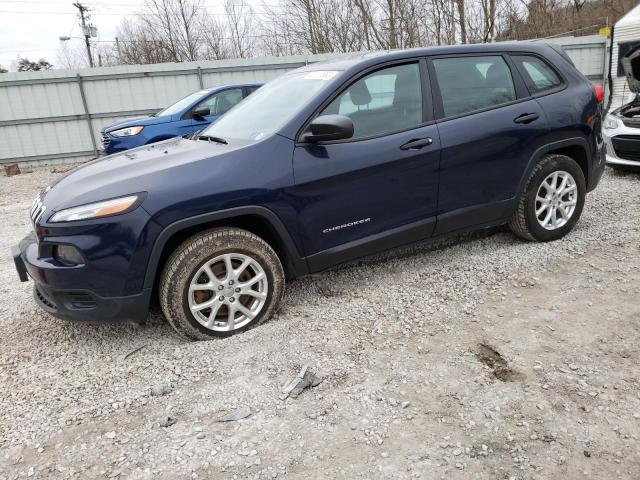 JEEP CHEROKEE S 2014 with VIN 1C4PJMAB8EW303289 - Photo from auction