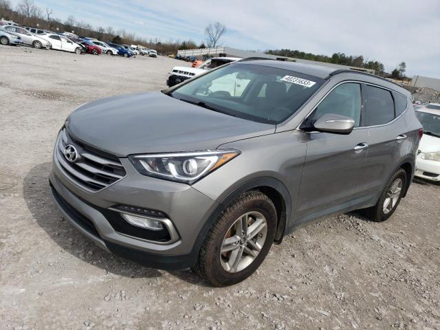 HYUNDAI SANTA FE S 2017 with VIN 5NMZU3LB0HH049625 - Photo from auction