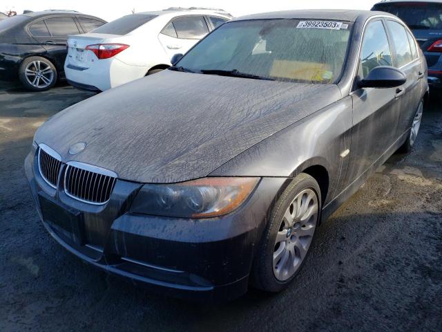 BMW 335 I 2008 with VIN WBAVB77548NH80383 - Photo from auction