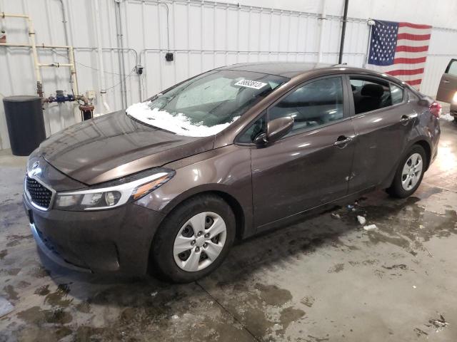 KIA FORTE LX 2017 with VIN 3KPFK4A76HE145943 - Photo from auction