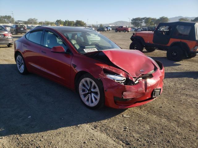 Photo 4 from auction – 2022 TESLA MODEL 3 with VIN 5YJ3E1EA1NF186307