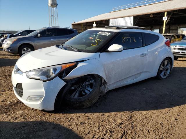 Photo 1 from auction – 2017 HYUNDAI VELOSTER with VIN KMHTC6AD1HU315401