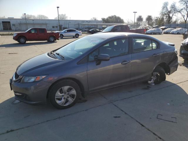 HONDA CIVIC LX 2014 with VIN 19XFB2F53EE263357 - Photo from auction