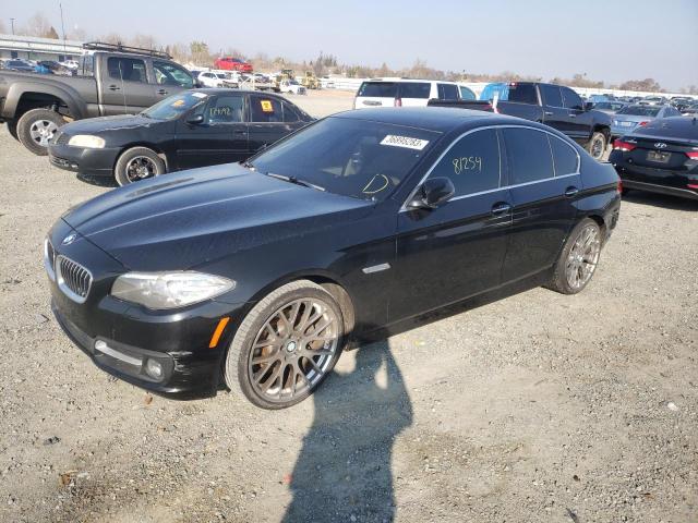 BMW 528 I 2016 with VIN WBA5A5C53GD527943 - Photo from auction