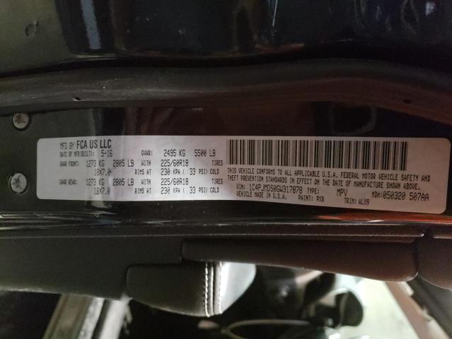 Photo 14 from auction – 2016 JEEP CHEROKEE L with VIN 1C4PJMDS0GW317878