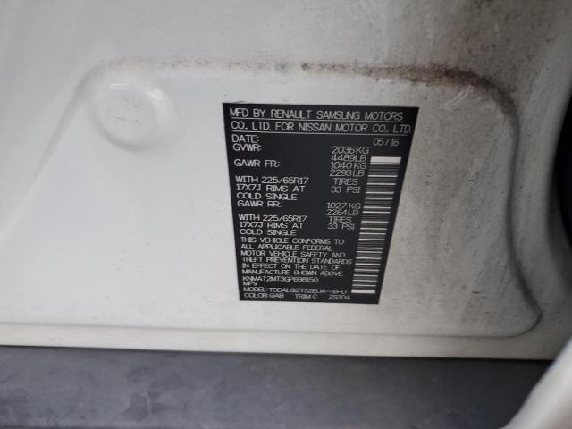 Photo 14 from auction – 2016 NISSAN ROGUE S with VIN KNMAT2MT3GP698150
