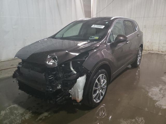BUICK ENVISION E 2020 with VIN LRBFX2SAXLD112100 - Photo from auction