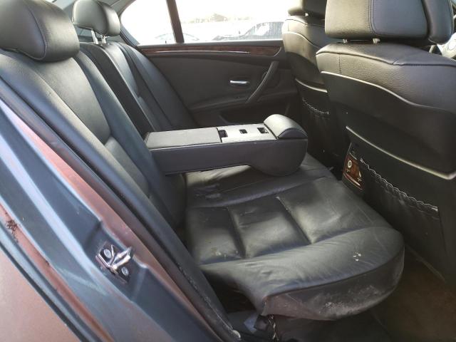 Photo 10 from auction – 2008 BMW 5 SERIES with VIN WBANV93538CZ70404
