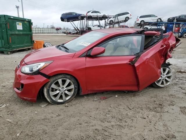 HYUNDAI ACCENT GLS 2012 with VIN KMHCU4AE1CU246406 - Photo from auction