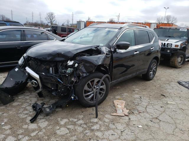 NISSAN ROGUE S 2016 with VIN 5N1AT2MV6GC833335 - Photo from auction