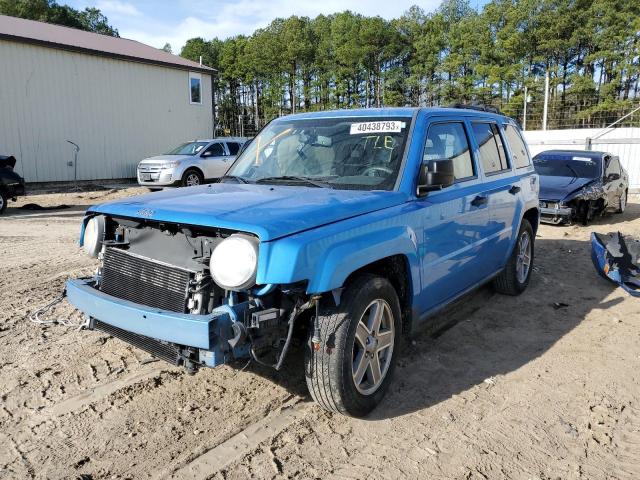 Photo 1 from auction – 2008 JEEP PATRIOT SP with VIN 1J8FT28W58D558316
