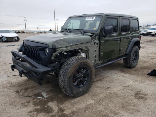 JEEP WRANGLER U 2021 with VIN 1C4HJXDM9MW553545 - Photo from auction