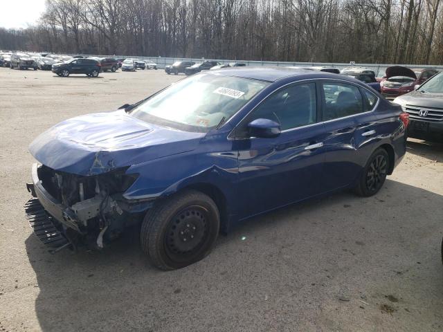 NISSAN SENTRA S 2017 with VIN 3N1AB7AP8HY335093 - Photo from auction