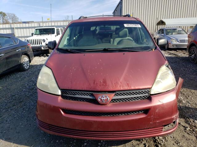 Photo 5 from auction – 2005 TOYOTA SIENNA CE with VIN 5TDZA23C55S292061
