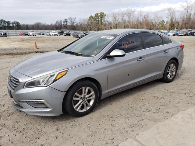 HYUNDAI SONATA SE 2015 with VIN 5NPE24AF1FH078289 - Photo from auction