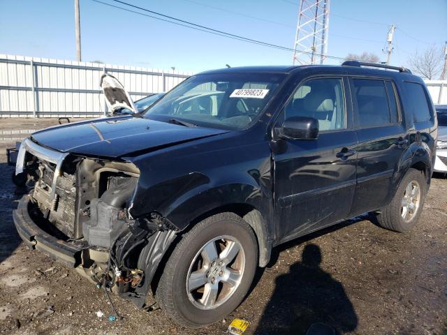 HONDA PILOT EXL 2011 with VIN 5FNYF4H59BB039862 - Photo from auction